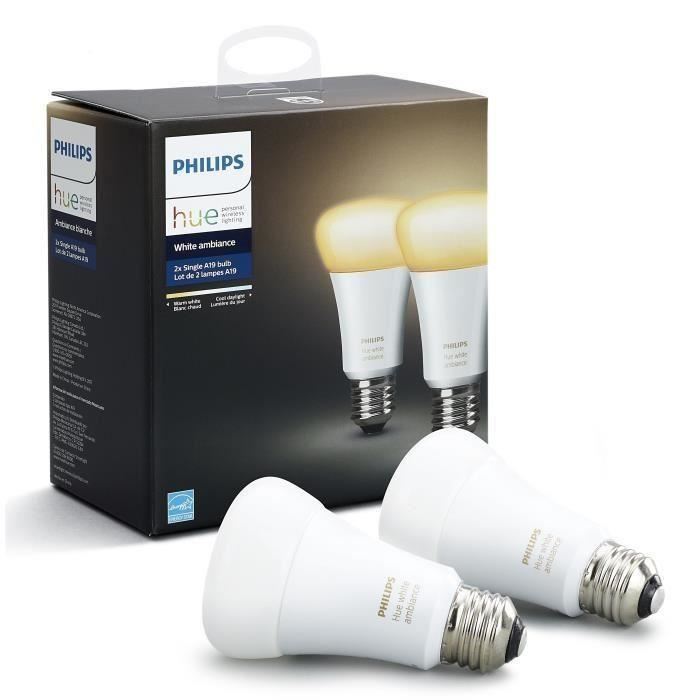 Philips Hue Pack De 2 Ampoules Connecte ...