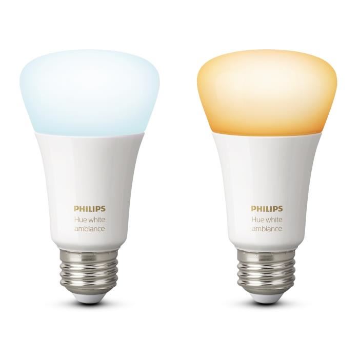 Philips Hue Pack De 2 Ampoules Connecte ...