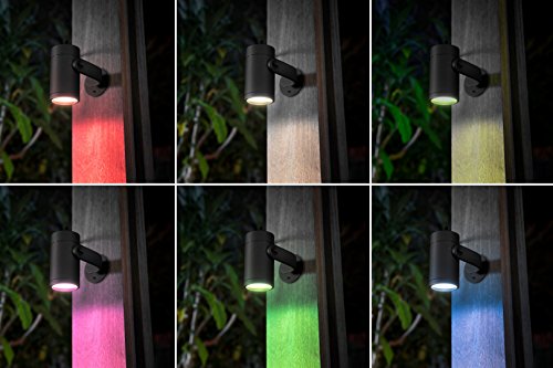 Philips Lighting Hue Spot De Jardin A Led, Set De Base Lily Led