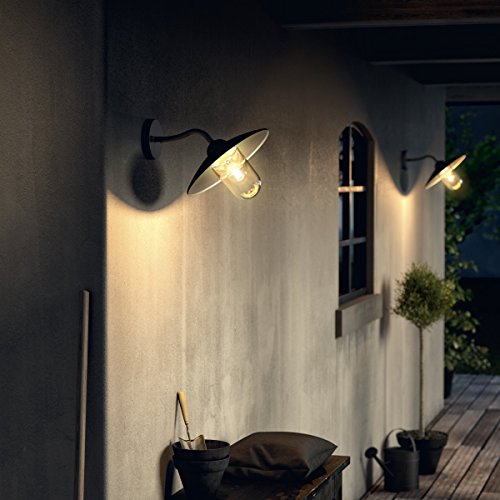 Applique Murale Exterieure Philips Hamac Noir