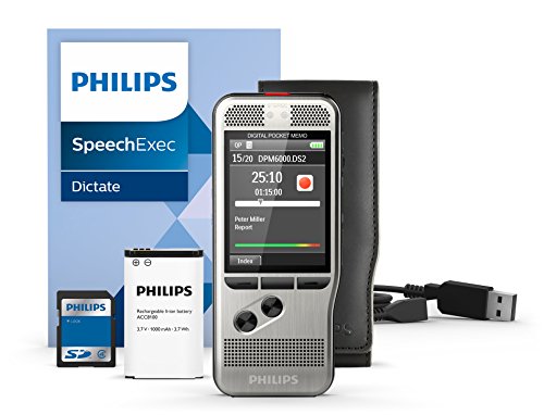 Philips PocketMemo DPM6000 equipe d'un ...