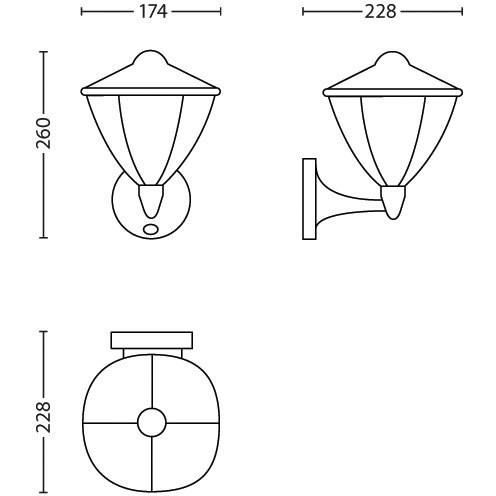 Applique Dexterieur Led Robin Avec Detecteur