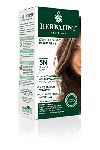 Herbatint Coloration Cheveux Naturelle 5N Chatain Clair - 150ml - Herbatint