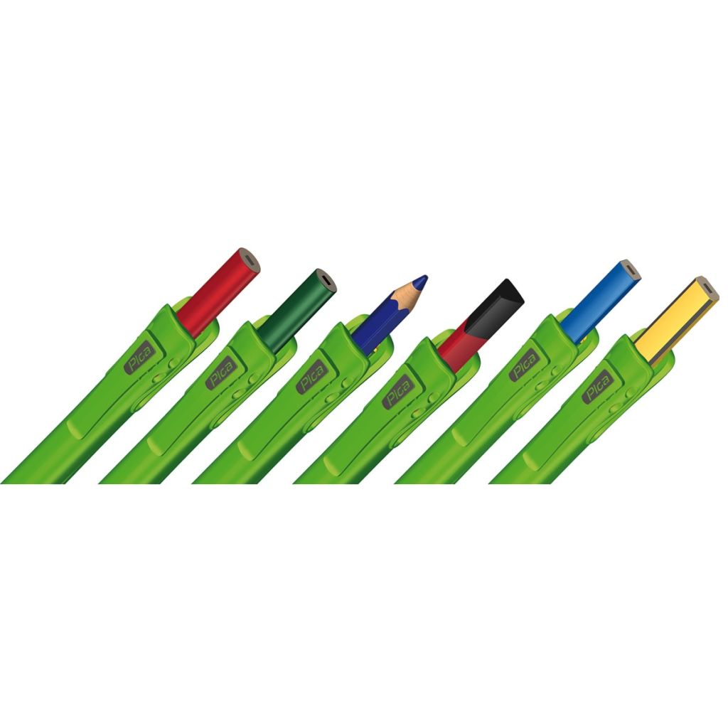 Pica Pocket Etui avec 2 crayons macon charpentier bricolage 24 cm Graphite