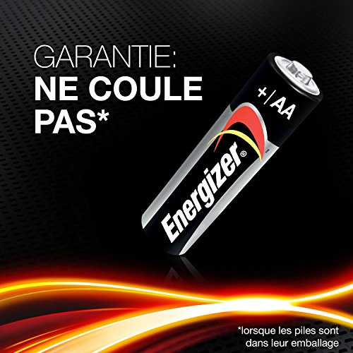 Piles Alcalines Energizer Power Aalr6 Pack De 16