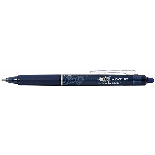 Stylo A Bille - Frixion - Ball Clicker - Encre Gel - Pointe Fine 07mm - Effacable