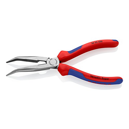 Pince de mecanicien becs coudes longueur 200 mm