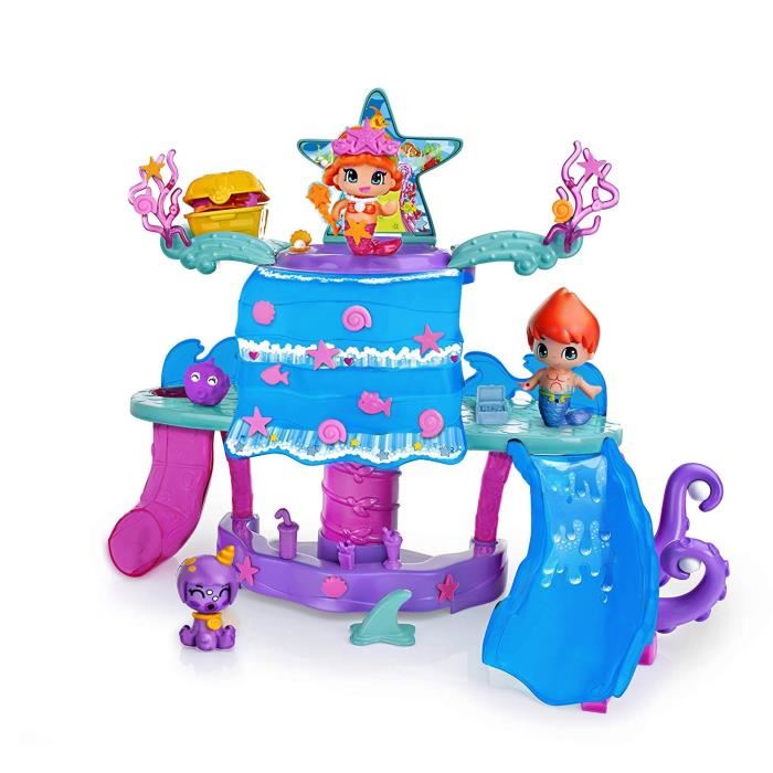 Pinypon - L'ile Magique Des Sirenes + 4 Figurines