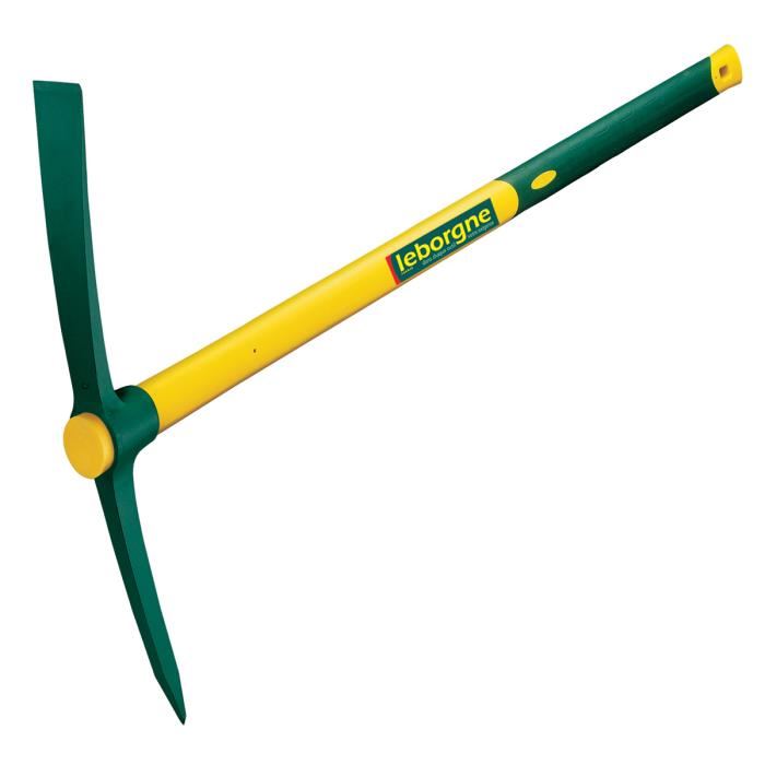 Leborgne Pioche De Terrassier Douille Ronde 2kg Avec Manche Novamax