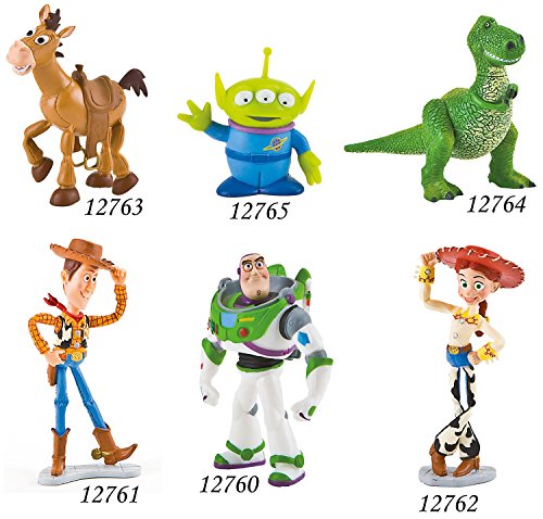 Figurine Pile Poil Toy Story Disney Bully 9cm - Mixte - 3 Ans