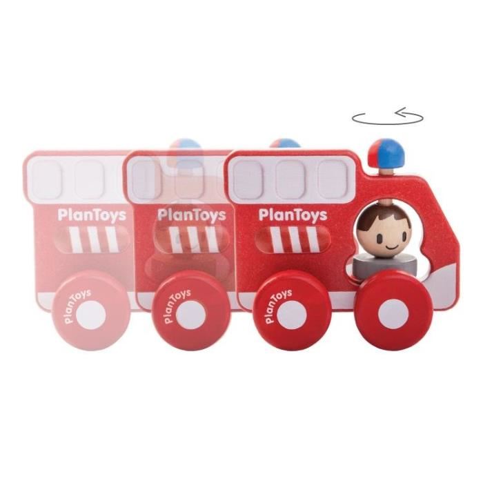 Plan Toys Mon Premier Camion De Pompiers - Des 12 Mois