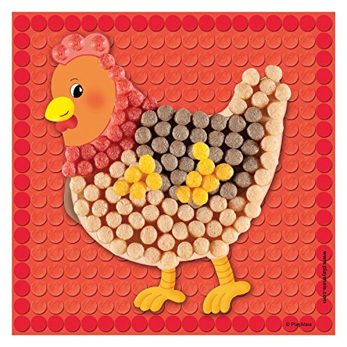 Playmais Mosaïques Avec Motifs Colores (petite Ferme)
