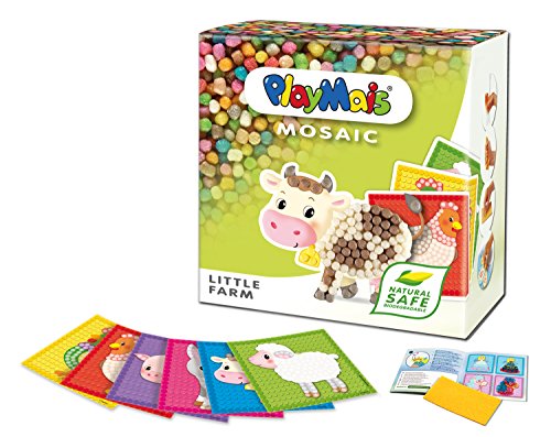 Playmais Mosaïques Avec Motifs Colores (petite Ferme)