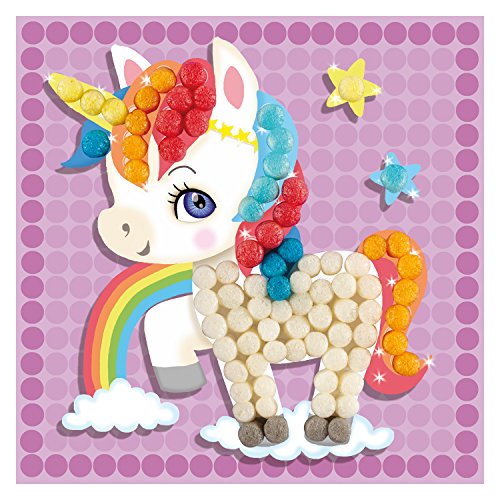 Playmais Mosaïques Avec Motifs Colores (licorne De Reve)