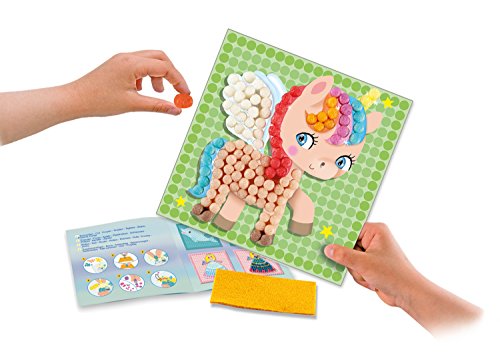 Playmais Mosaïques Avec Motifs Colores (licorne De Reve)