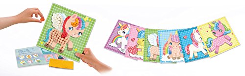 Playmais Mosaïques Avec Motifs Colores (licorne De Reve)