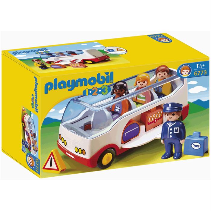 Autocar De Voyage Playmobil 6773 Jaune Mixte A Partir De 18 Mois