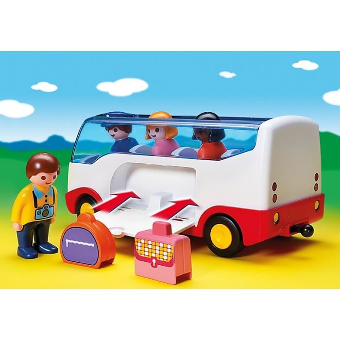 Autocar De Voyage Playmobil 6773 Jaune Mixte A Partir De 18 Mois