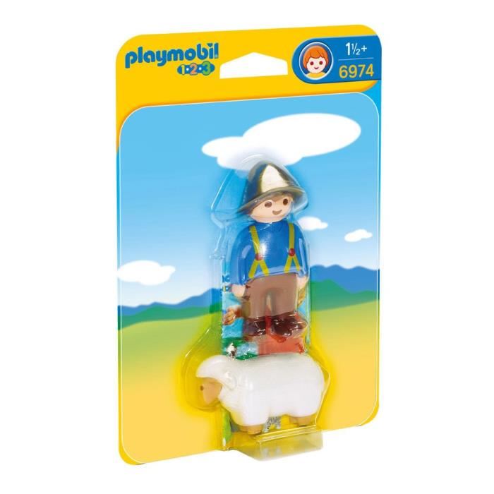 Playmobil 1.2.3. - 6974 - Berger Avec Mo...