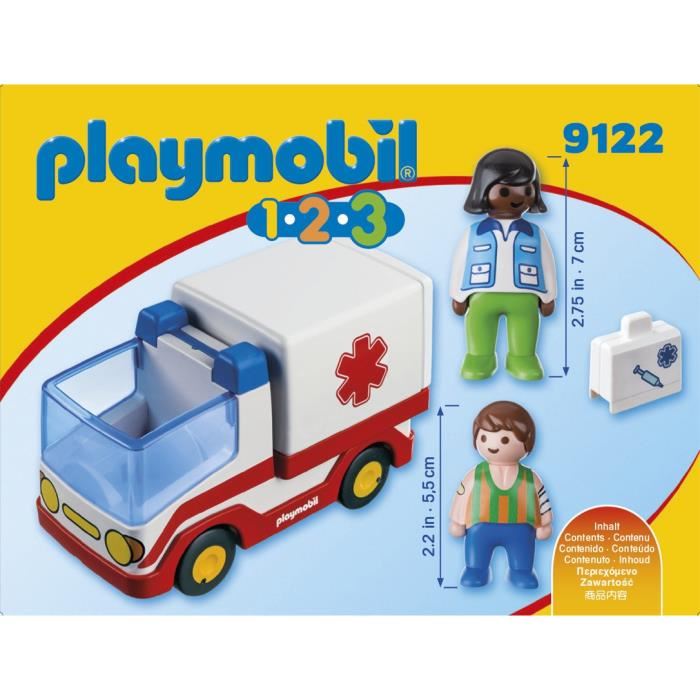 Playmobil - Nouveaute 2018 - Ambulance - 9122