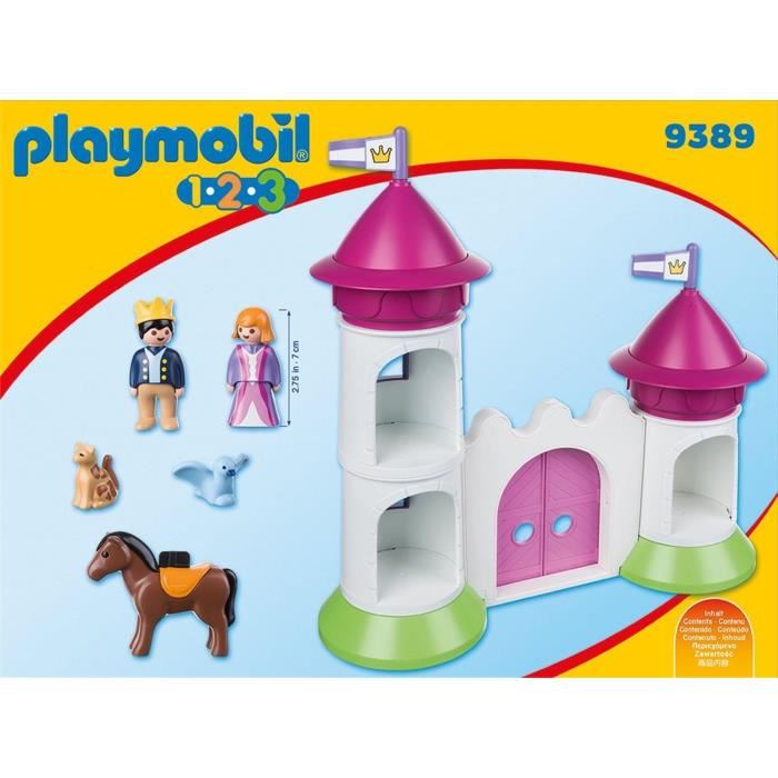 Playmobil 1 2 3-9389 - Chateau De Princ ...