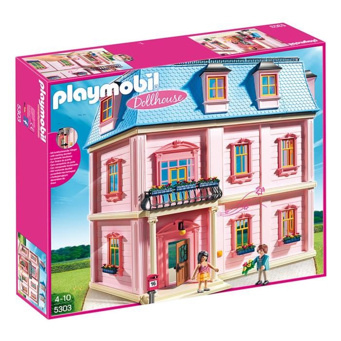 Playmobil - Maison Traditionnelle 5303 - 2 Personnages - Sonnette Fonctionnelle