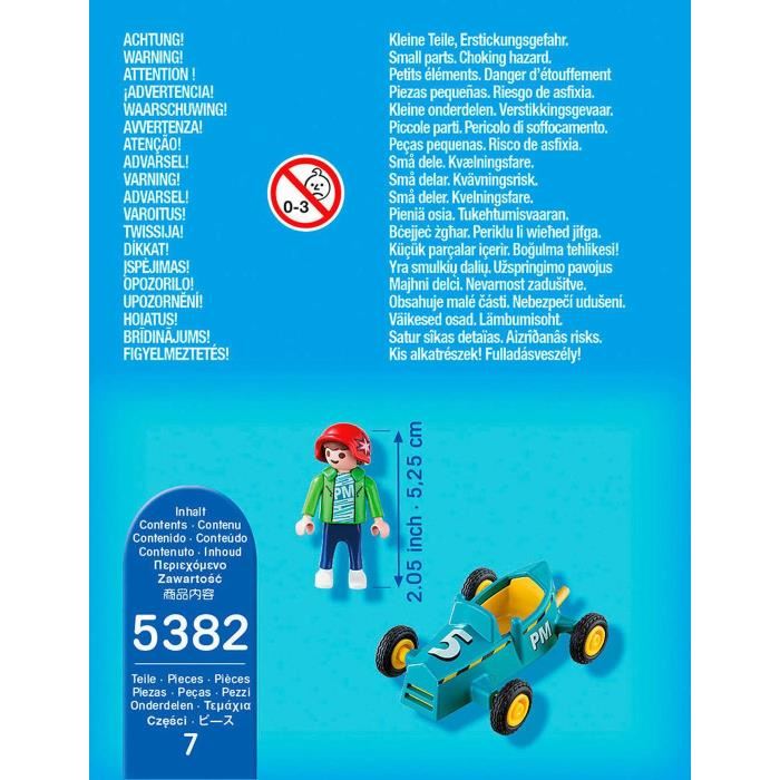 Playmobil Special Plus 5382 - Enfant Avec Kart - Mixte - A Partir De 4 Ans