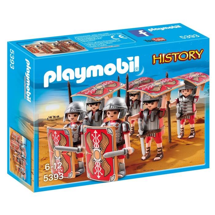 Playmobil Bataillon Romain History Mixte A Partir De 4 Ans