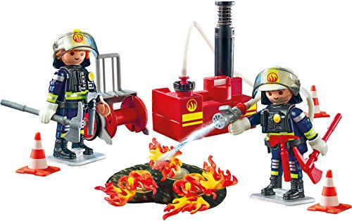 Pompiers avec materiel d'incendie - Playmobil (5397)