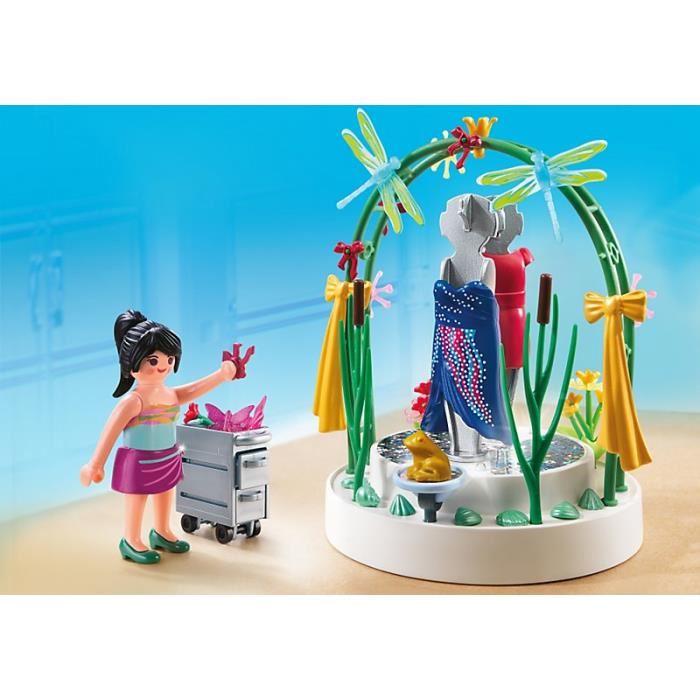Playmobil - Styliste Avec Podium Lumineux - Fille - A Partir De 5 Ans