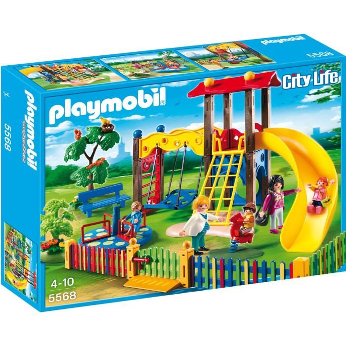 Playmobil 5568 Square Pour Enfants Avec Jeux 0115