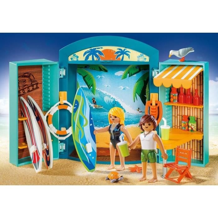 Playmobil 5641 Coffre Boutique De Surf