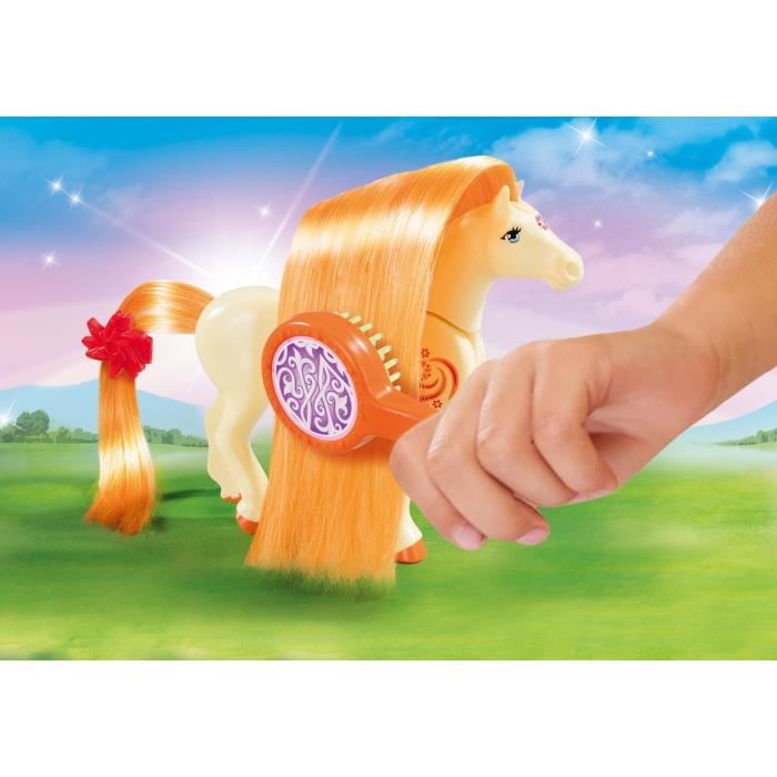 Playmobil - Valisette Princesse Et Cheval A Coiffer - Mixte - A Partir De 4 Ans