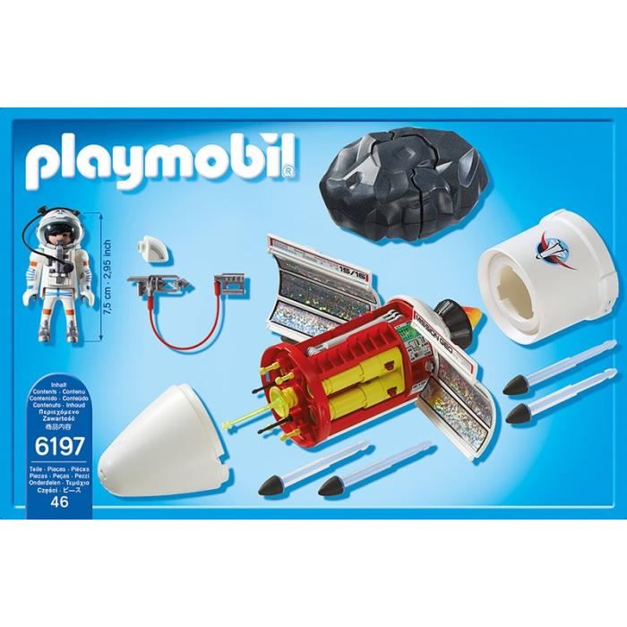 Playmobil 6197 Satellite Avec Laser 