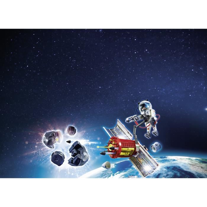 Playmobil 6197 Satellite Avec Laser Et Meteoroide