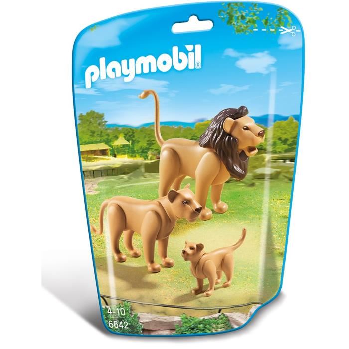 Playmobil - 6642 - Le Zoo - Famille De L...