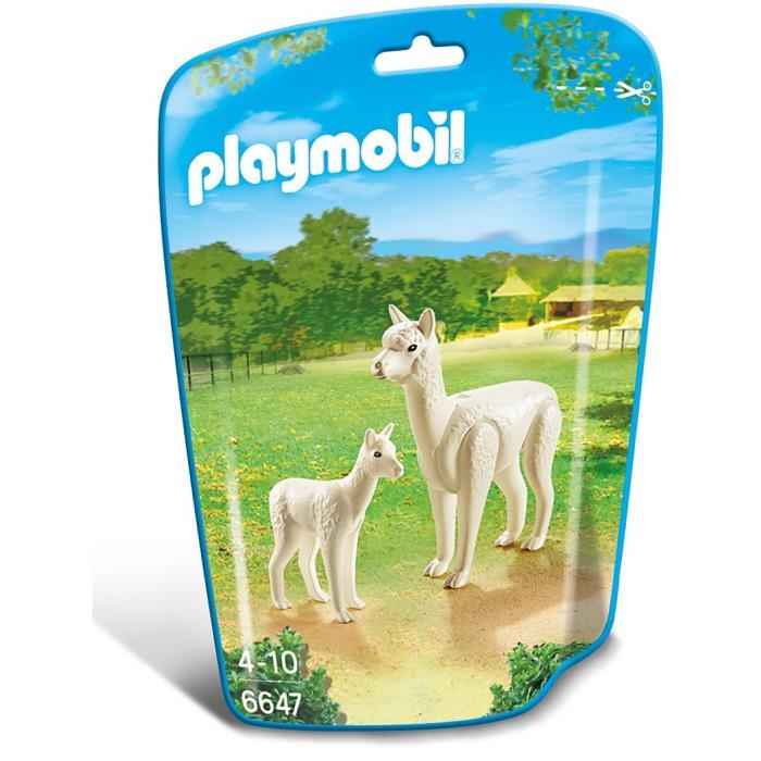 Playmobil 6647 Le Zoo Alpaga Et Son