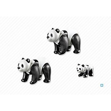 Playmobil  - Famille de Pandas - 6652