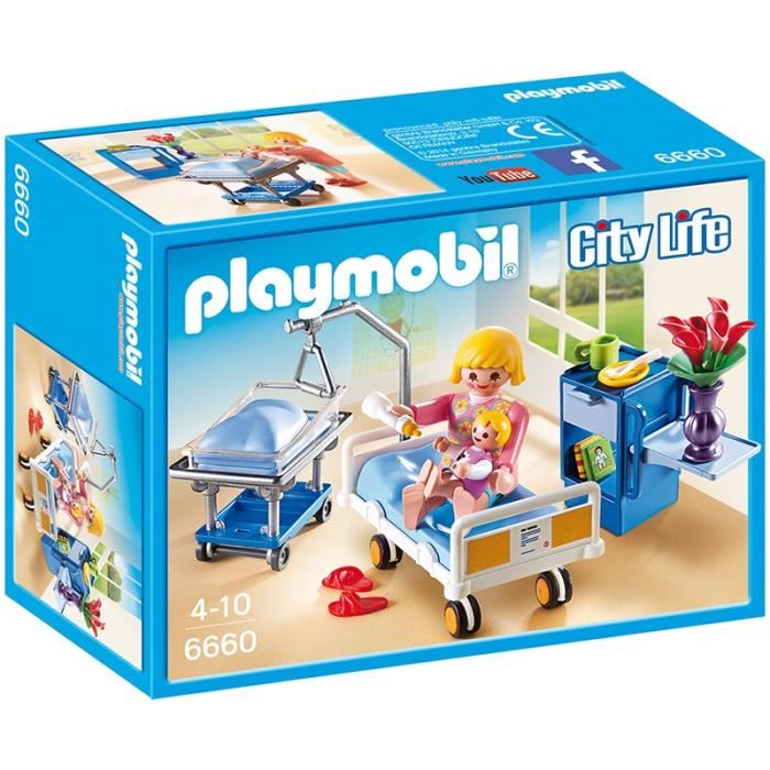 Playmobil - City Life - Chambre De Maternite