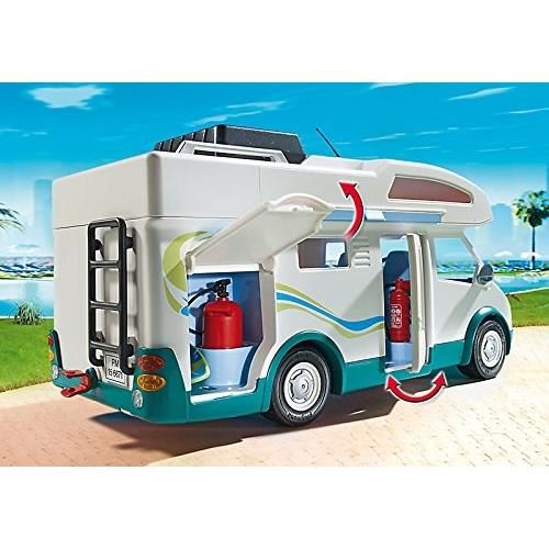 Famille Avec Un Camping Car Summer Fun 6671 Playmobil - La Boite