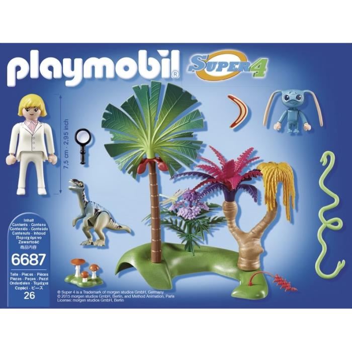 Playmobil - 6687 - Super4 - Ile Perdue A...