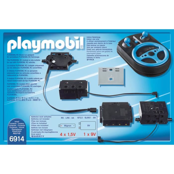Playmobil - 6914 - City Action - Module Rc - Radiocommande 2.4 Ghz - Mixte