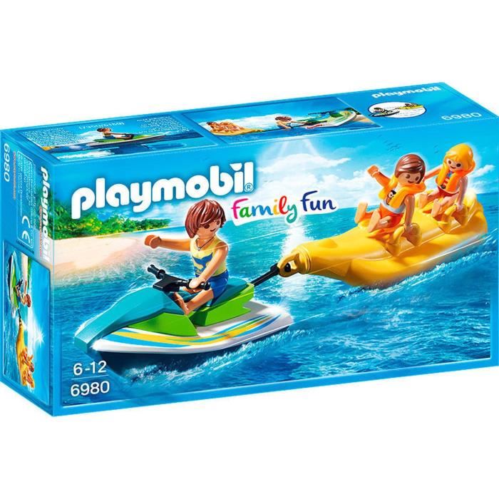 Playmobil - Vacanciers Avec Jet Ski Et Banane 6980