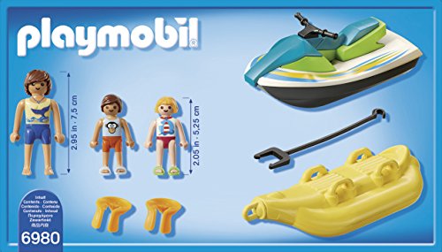 Playmobil - Vacanciers avec Jet Ski et banane 6980