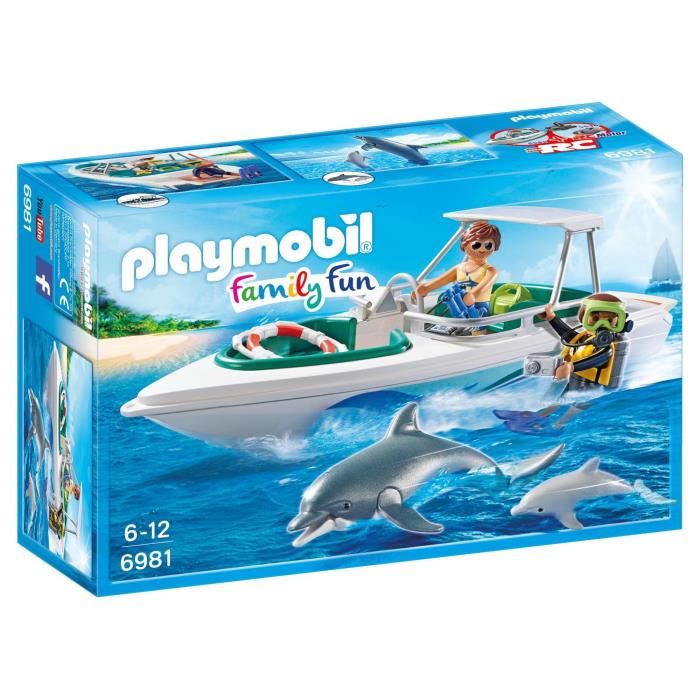 Bateau De Plongee (6981) -playmobil Family Fun