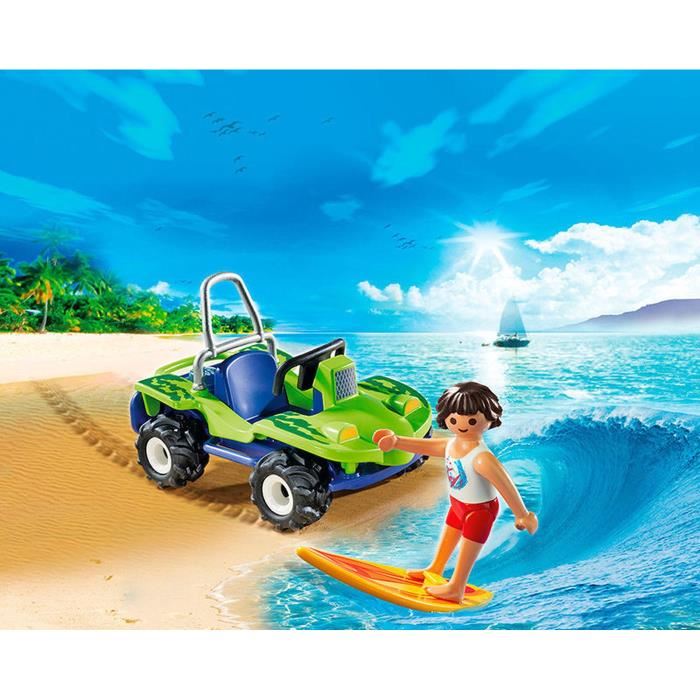 Playmobil 6982 Surfer Et Buggy