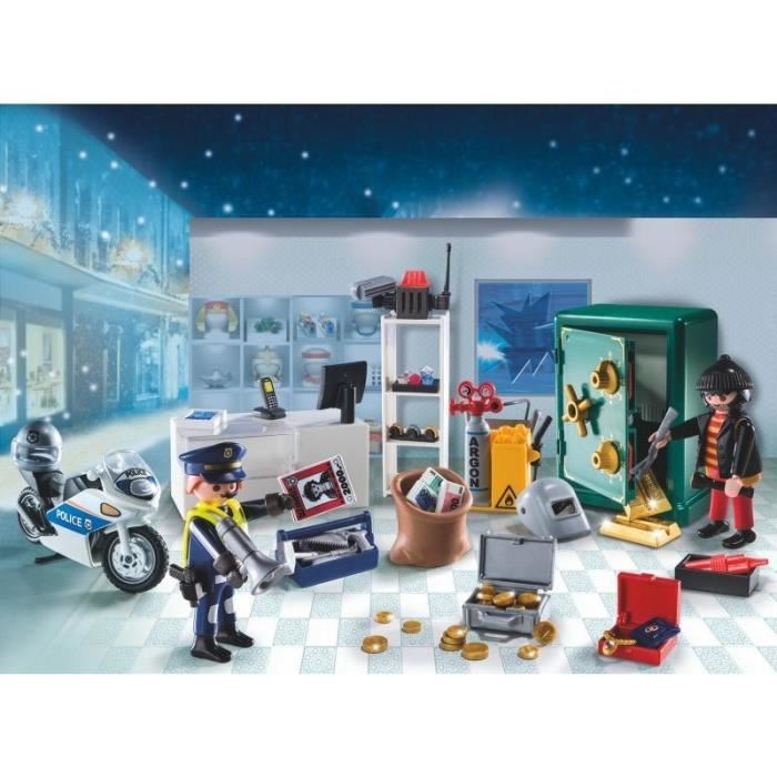 Playmobil 9007 Calendrier De Lavent Policier Et Cambrioleur