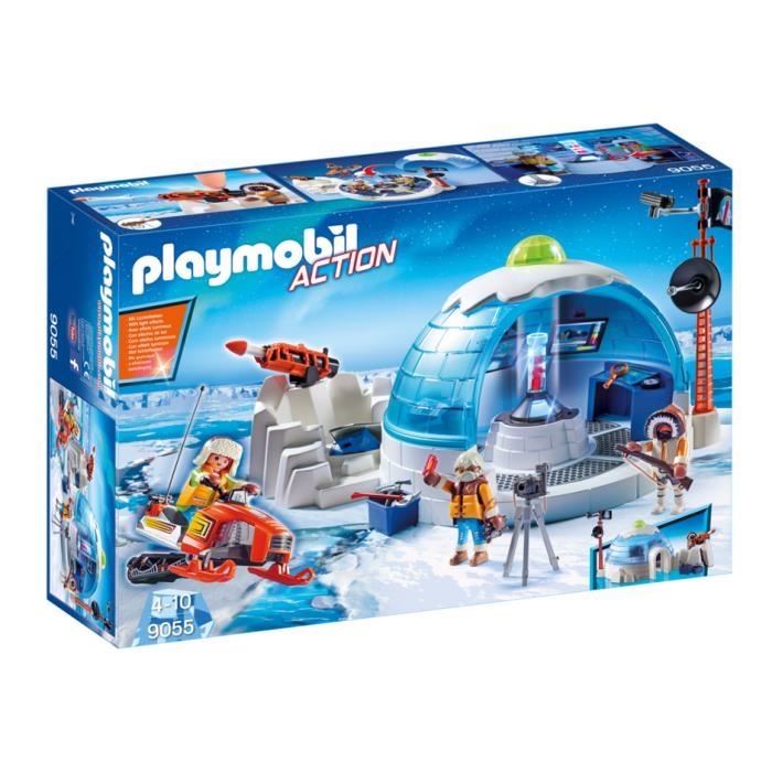 Playmobil 9055 - Quartier General Des Explorateurs Polaires - Action - Les Explorateurs Polaires