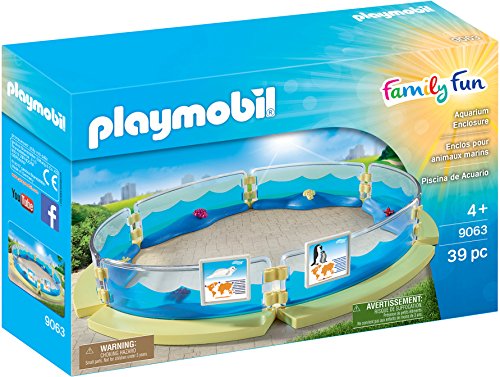 Playmobil - 9063 - Family Fun - Enclos Pour Les Animaux Marins - Laquarium
