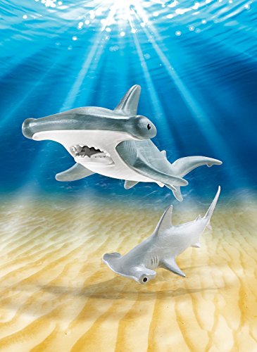 Playmobil 9065 - Requin-marteau Et Son Petit